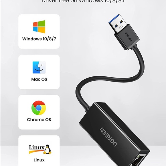 UGreen Ethernet Adapter - Picture 4 of 8